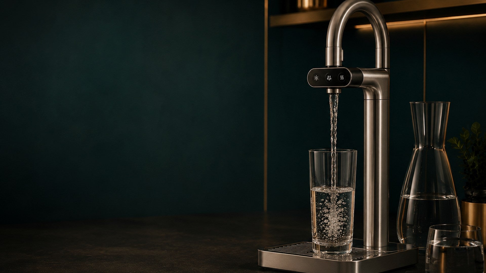 Commercial boilers and tap systems