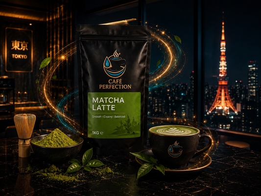 Café Perfection Matcha Latte 1kg — product view 4