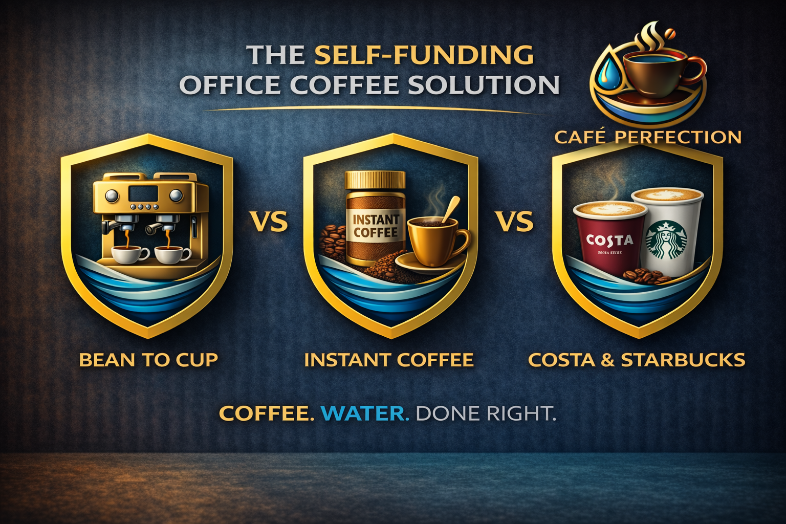 Bean to Cup vs Instant Coffee vs Costa & Starbucks – The Self-Funding Office Coffee Solution