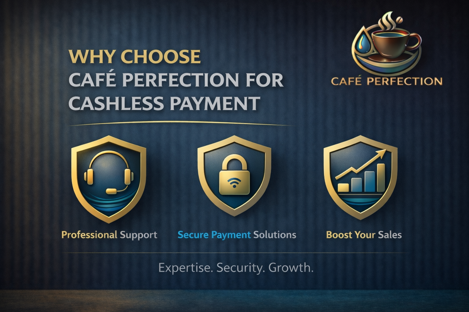 Why Choose Café Perfection for Cashless Payment