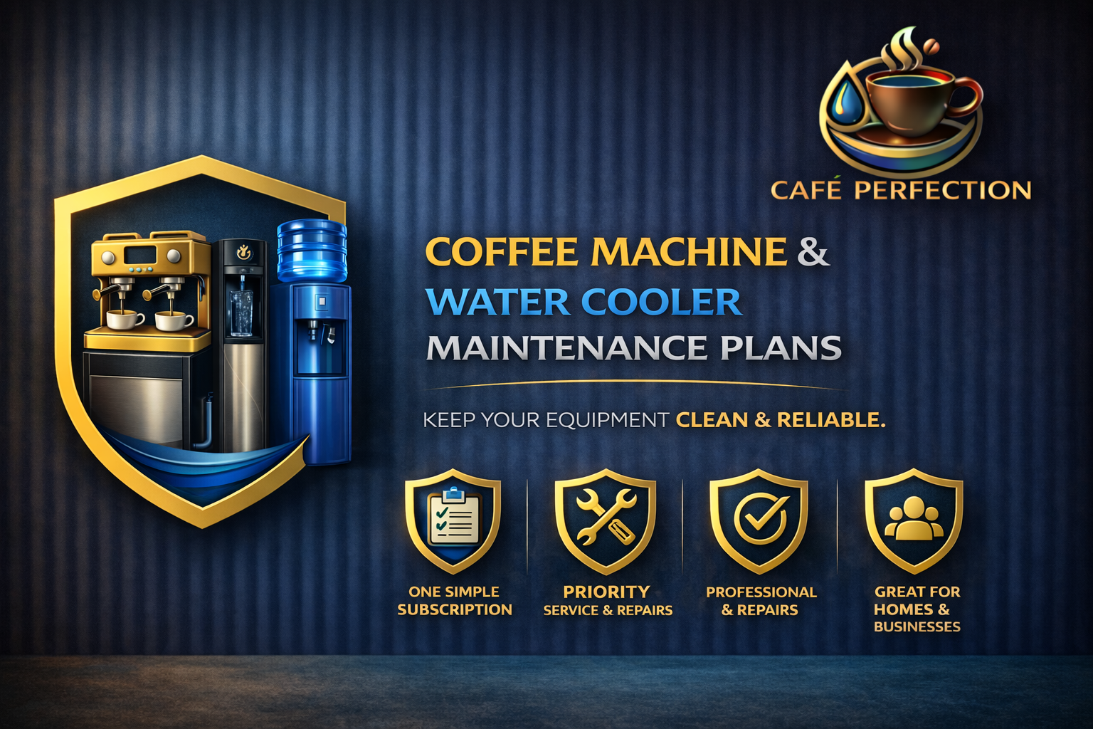 Coffee Machine & Water Cooler Maintenance Plans