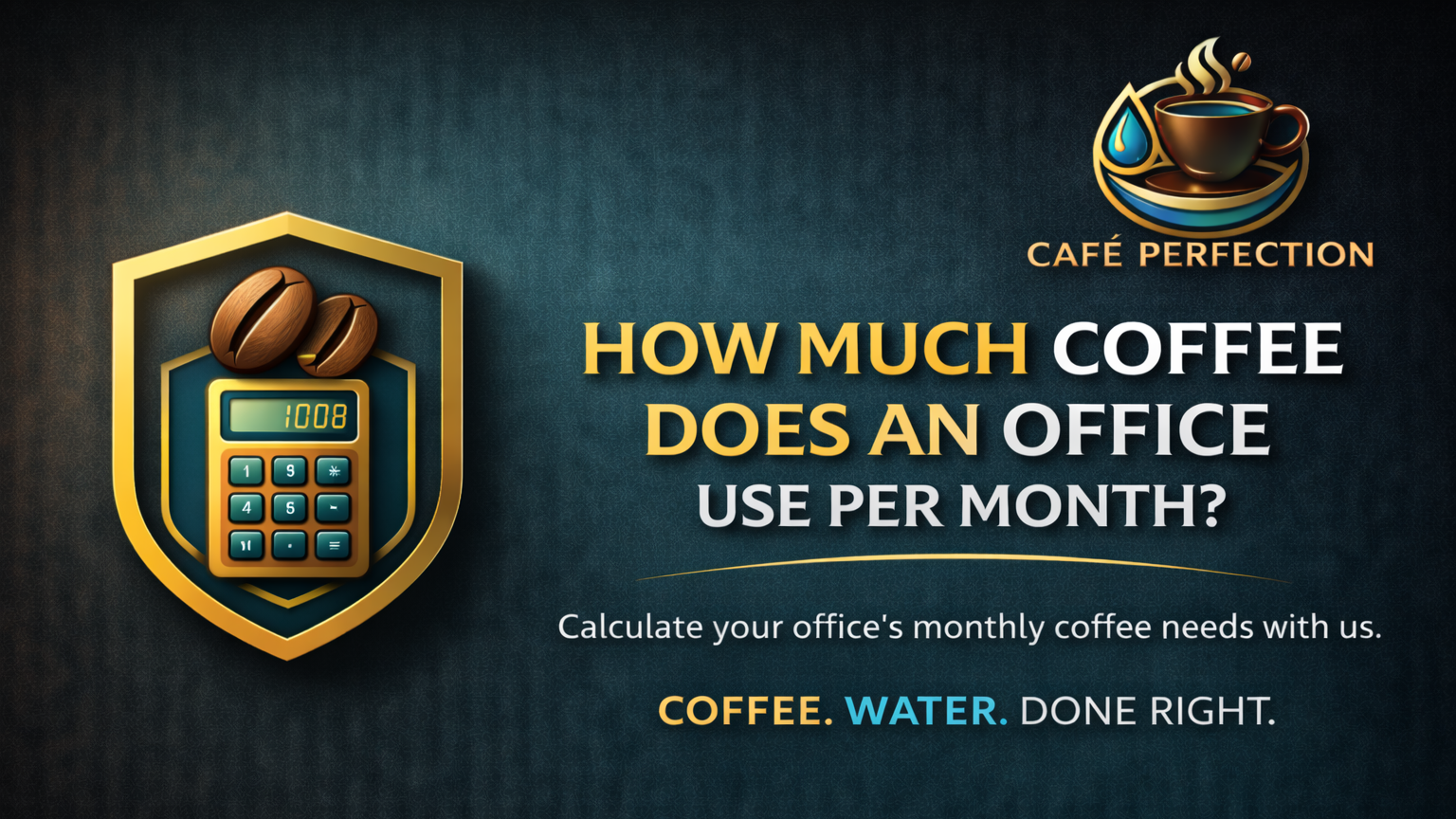 How Much Coffee Does an Office Use Per Month?
