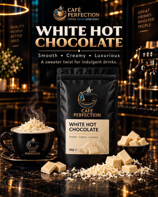 Café Perfection White Hot Chocolate, 1kg bag