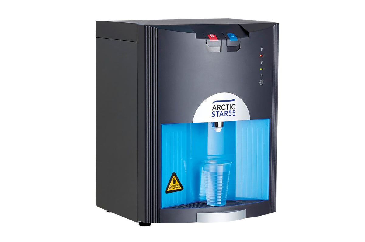 AA First ArcticStar 55 — mains-fed, tabletop, hot and cold configuration