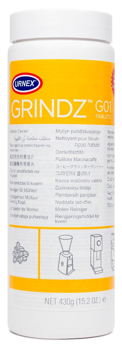 Urnex Grindz grinder cleaner, 430g jar