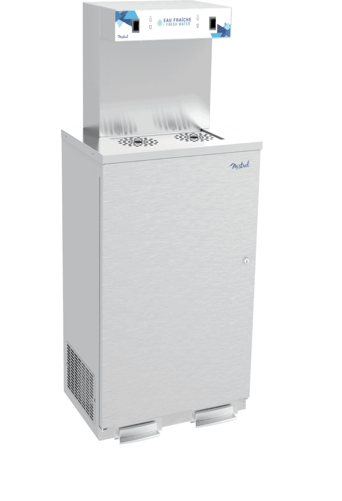 Mistral RDC 475 touchless ToBeSure dispenser with pedal controls