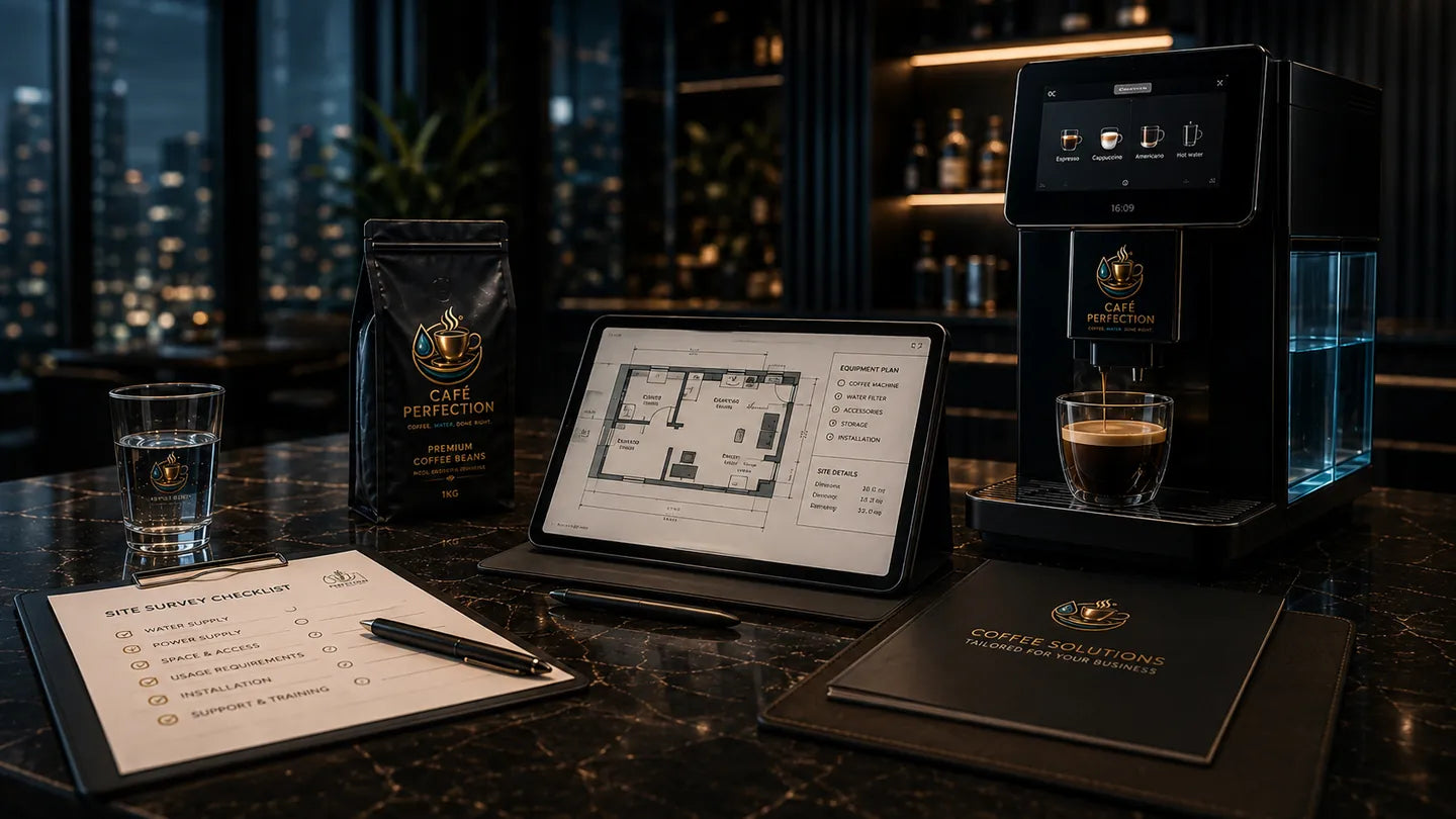 Café Perfection workplace solution planning