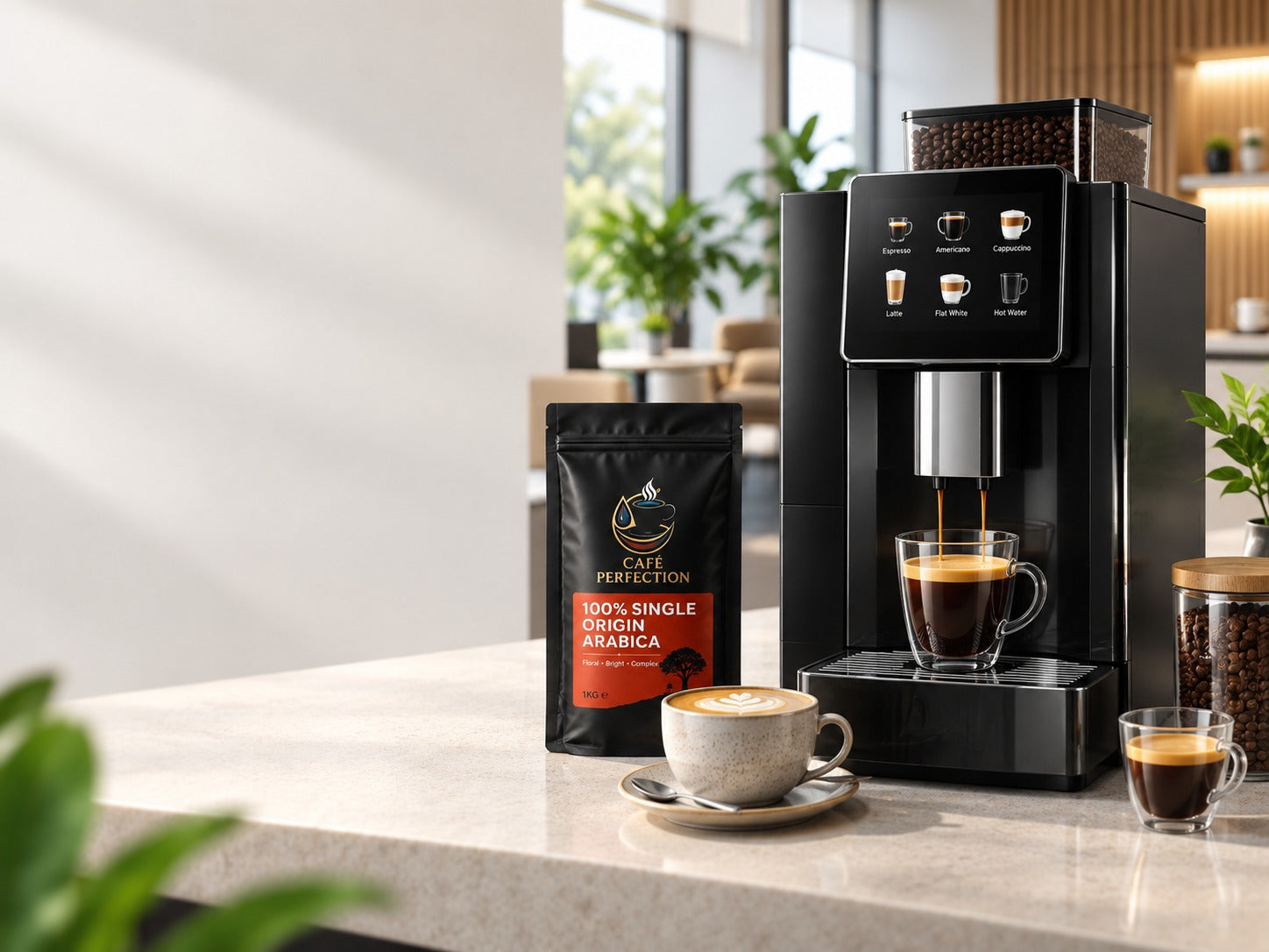 Café Perfection coffee route comparison