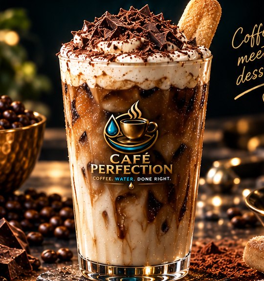 Tiramisu-inspired iced coffee