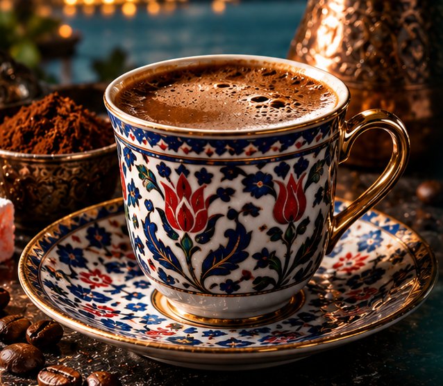 Turkish Coffee serving suggestion