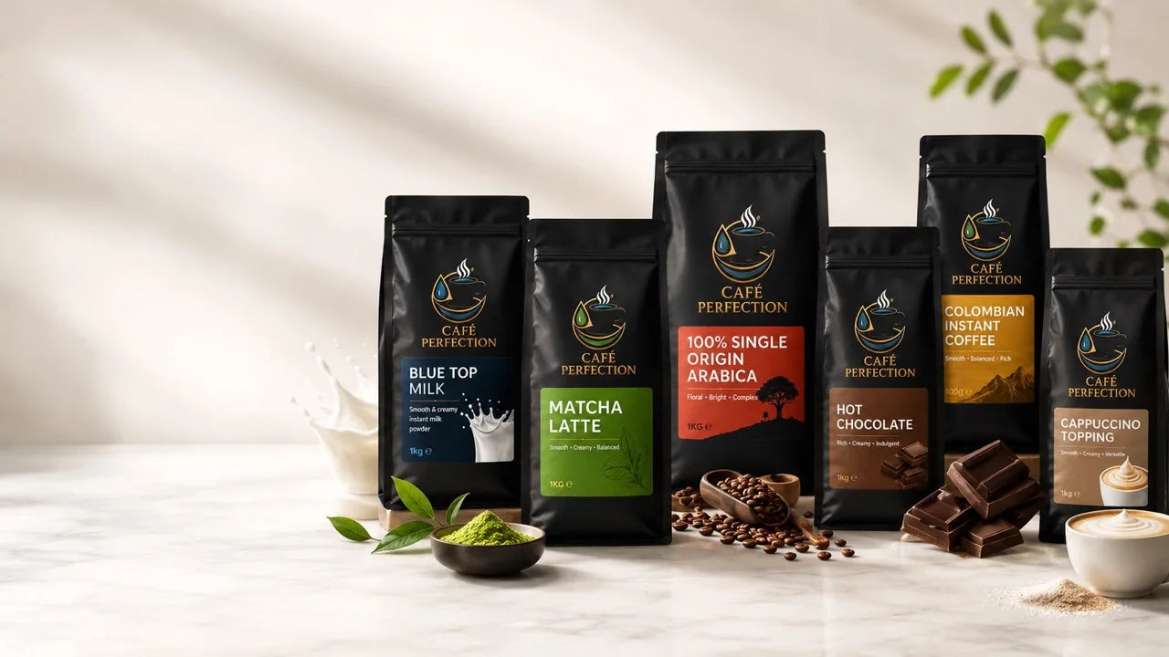 Restock around what you actually drink. — illustrative drinks setting