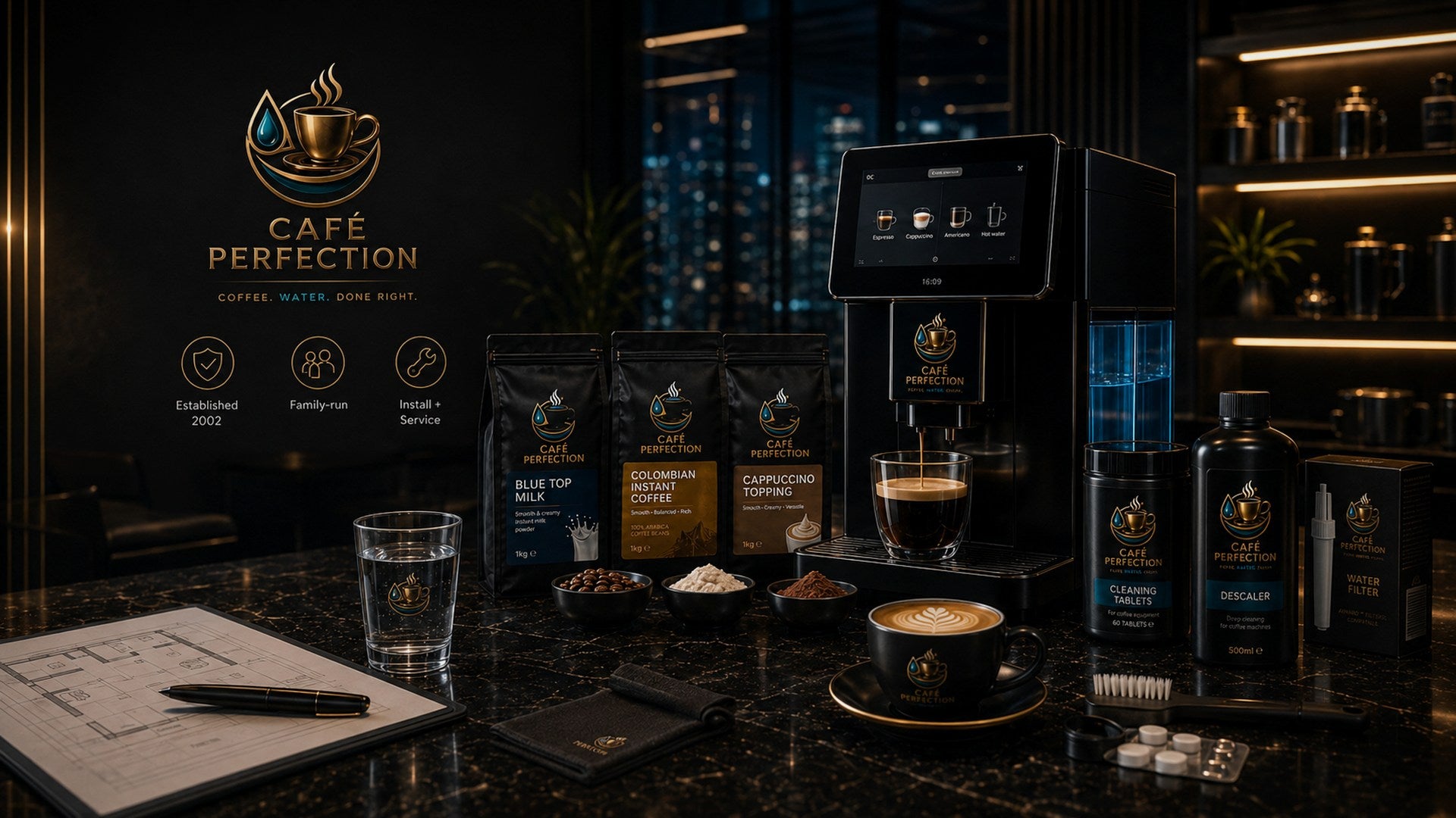 Café Perfection coffee route comparison