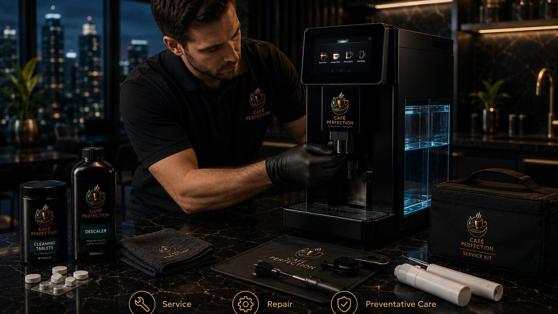 Preventative maintenance for commercial drinks equipment